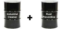 cleaner with rust preventive