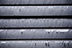 pile of metal plates